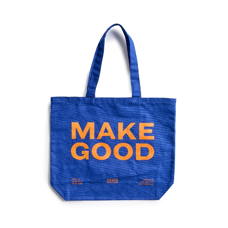 Make Good Tote in Regatta Blue