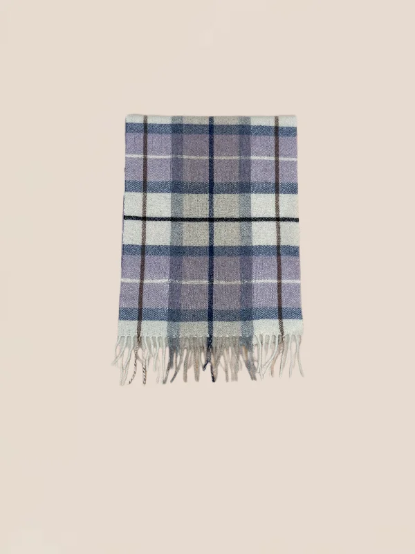 Shawl - Lavender Plaid