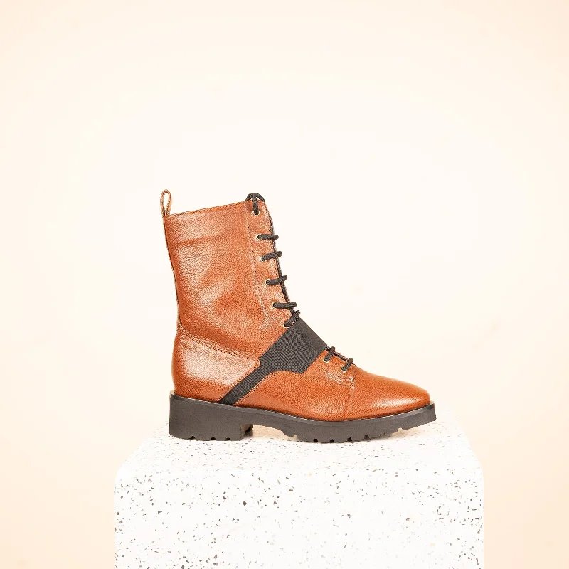 Pila - Cognac Rugged Leather