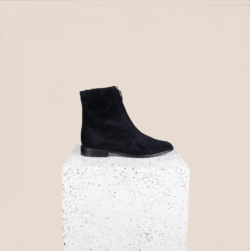 Roma Due- Black Suede