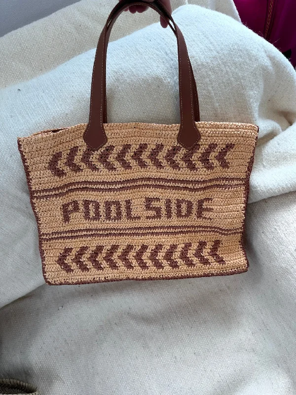 SALE / POOLSIDE logo tote