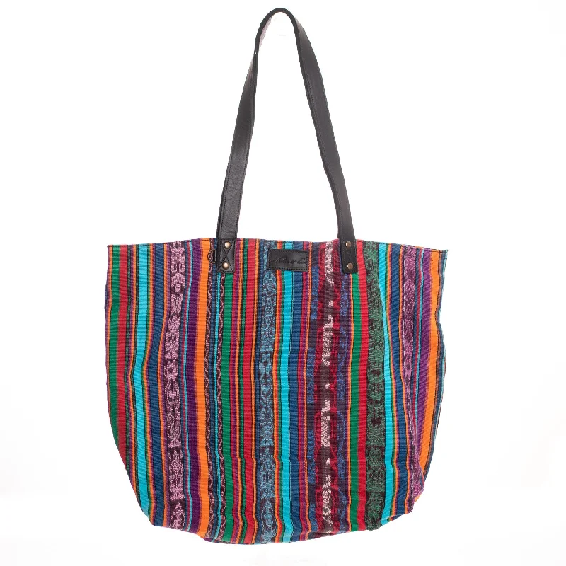 FARMERS MARKET TOTE - CORTE DE PLAYA - BLACK - NO. 27070