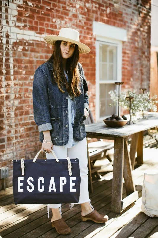 Forestbound ESCAPE Canvas Utility Bag in Navy