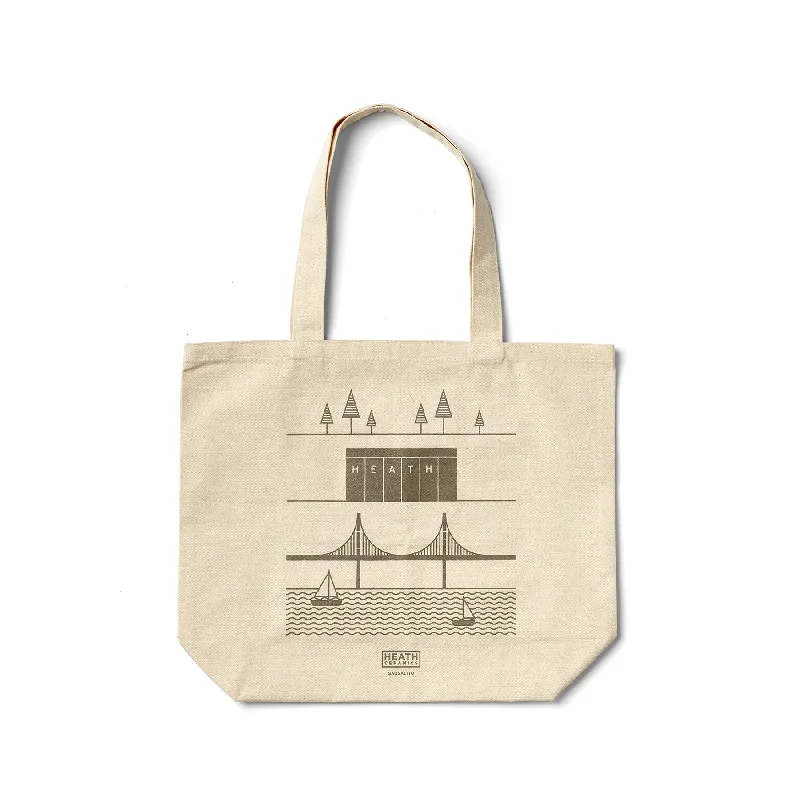 Sausalito Tote in Warm Grey