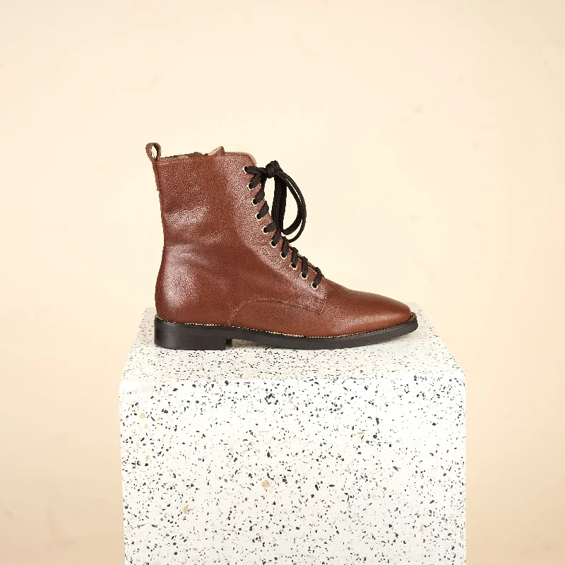 Asti Due - Cognac Pebbled Leather