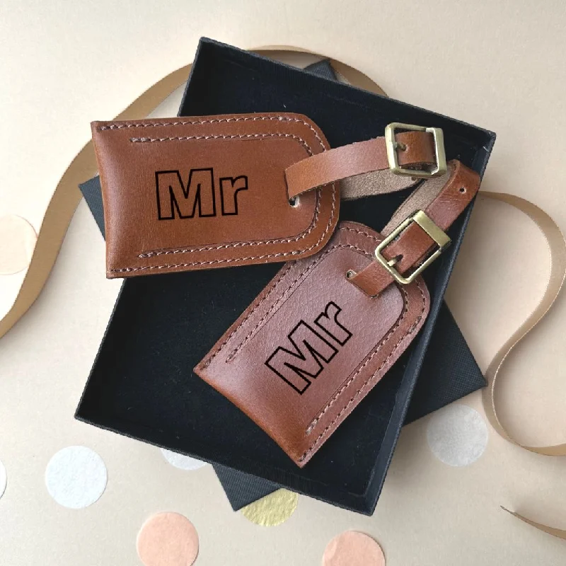 Mr And Mr Luggage Tags