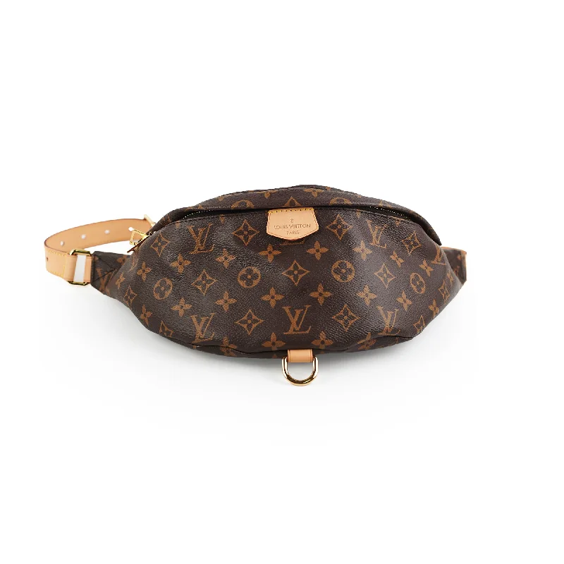 Handle bags with polished metal hardware for a sleek and sophisticated design-Louis Vuitton Bum bag MM Monogram