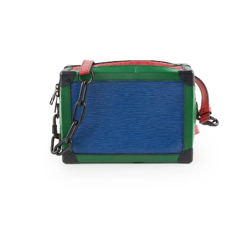 Handle bags with vibrant colors for a fun and cheerful look-Louis Vuitton Soft Trunk Colour-Block Epi Leather