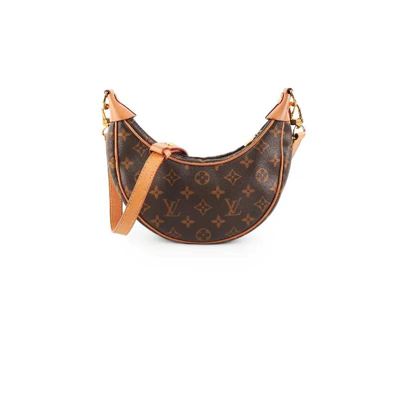 Handle bags with tropical-inspired prints for a vacation-ready, summery look-Louis Vuitton Loop Monogram Bag