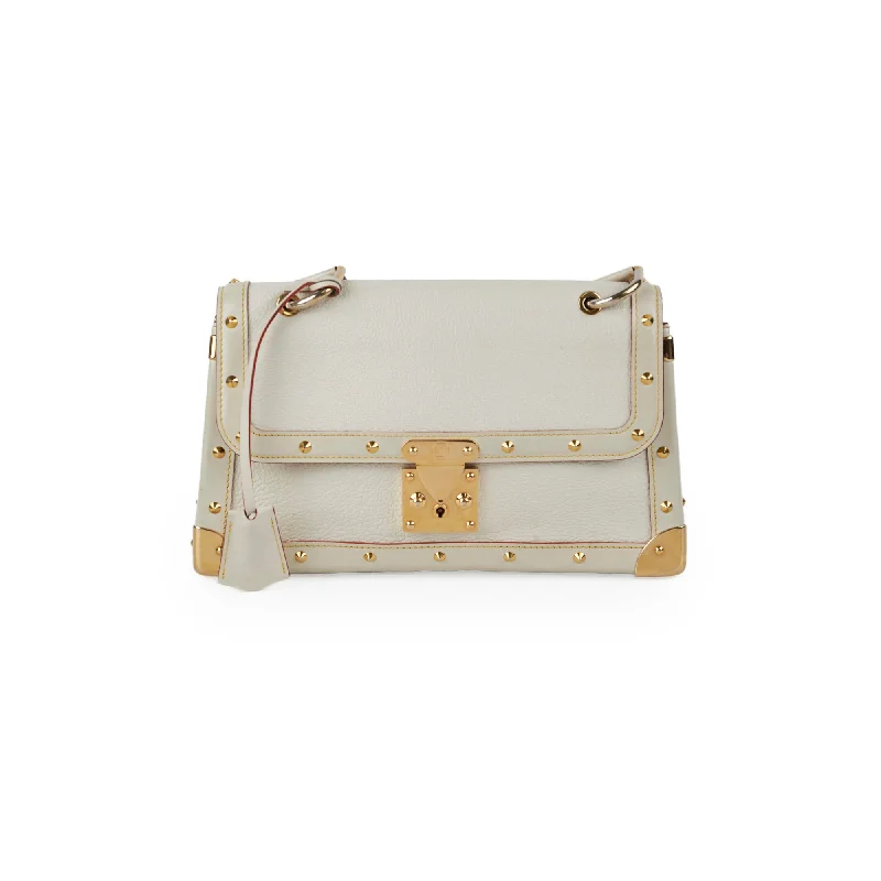 Best handle bags with classic designs for a timeless, versatile accessory-Louis Vuitton Vintage Suhali Le Talentueux Shoulder Bag Ivory