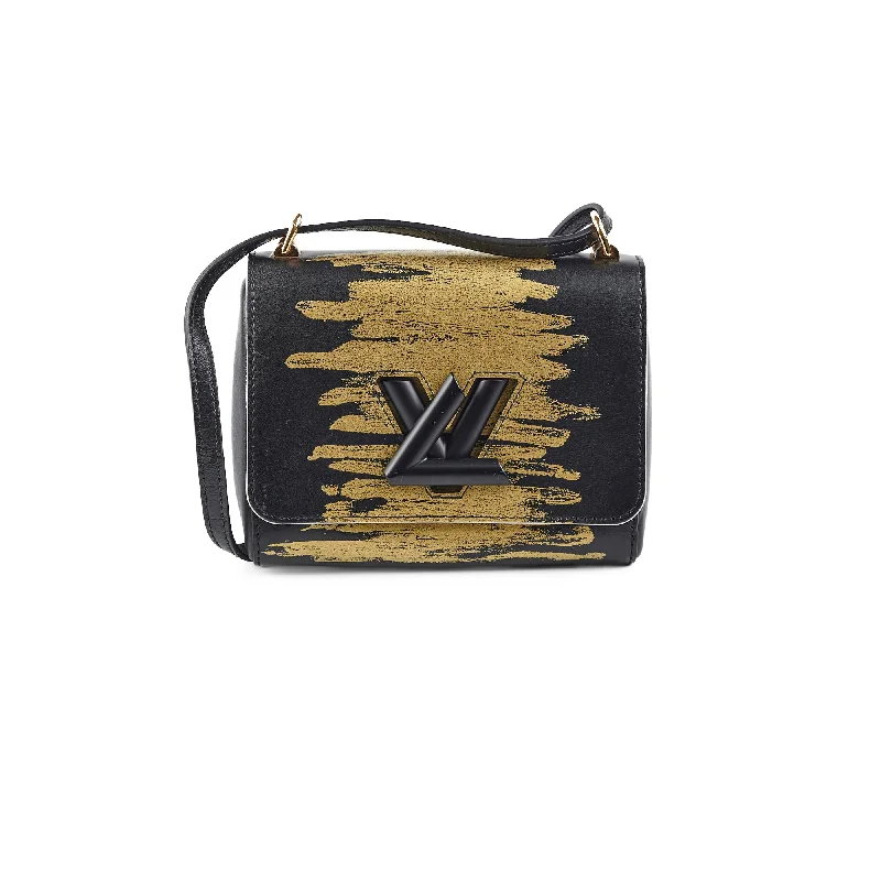 Handle bags with custom logo designs for a unique and branded accessory-Louis Vuitton Twist PM Gold