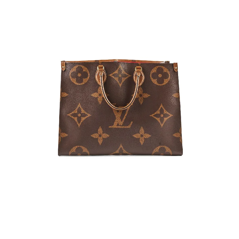 Handle bags with chic, structured designs for an elegant and polished silhouette-Louis Vuitton On The Go Reverse Monogram GM