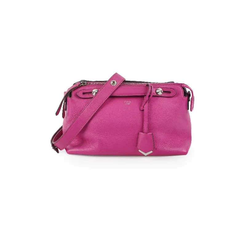 Handle bags with colorful straps for a fun and vibrant addition to your outfit-Fendi By The Way Fuchsia Medium Boston Bag