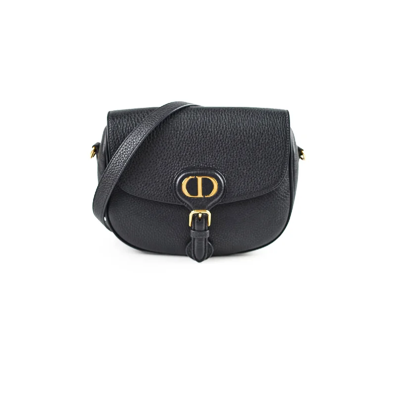 Best handle bags with roomy interiors for carrying all your essentials in style-Christian Dior Bobby Medium Calfskin Black