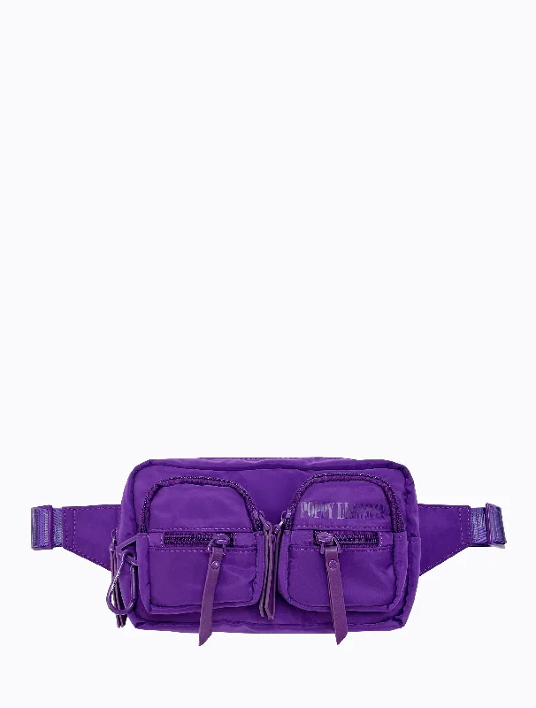 Tote bags with lightweight fabric for ease -Adventure Waistbag - Deep Purple