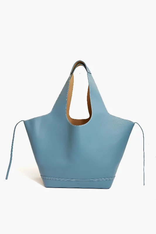 Cotton tote bags for casual weekend outings -Aqua Mask Tote Bag