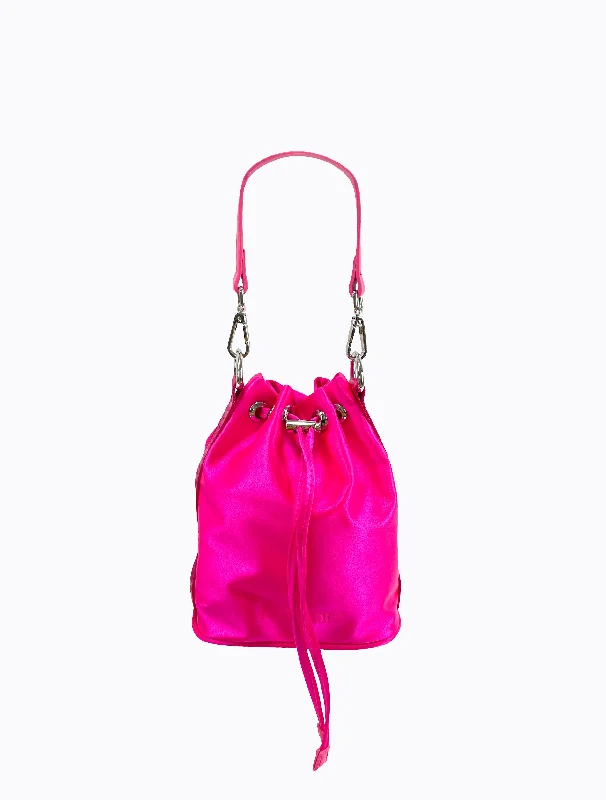 Tote bags with thick straps for durability -Billie Bucket Bag - Pink