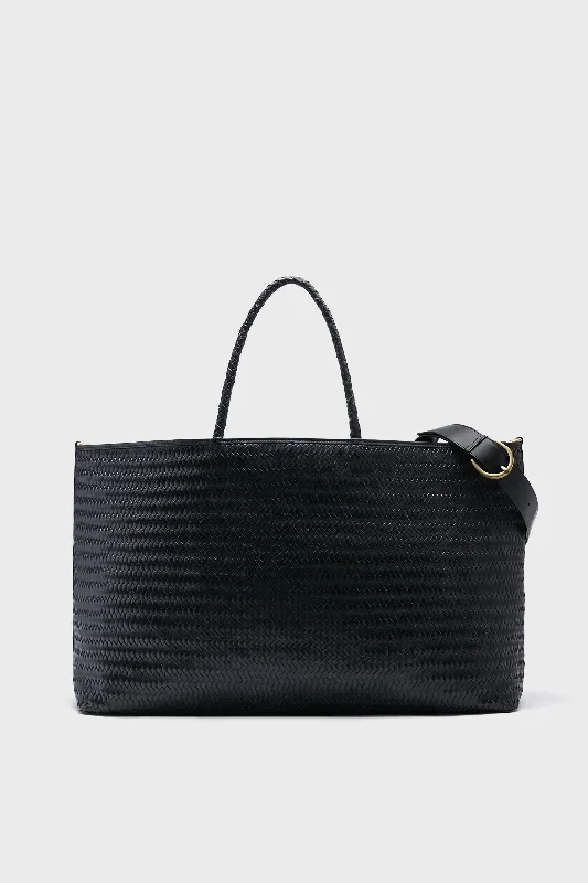 Tote bags with spacious interiors for storage -Black Le Traveler