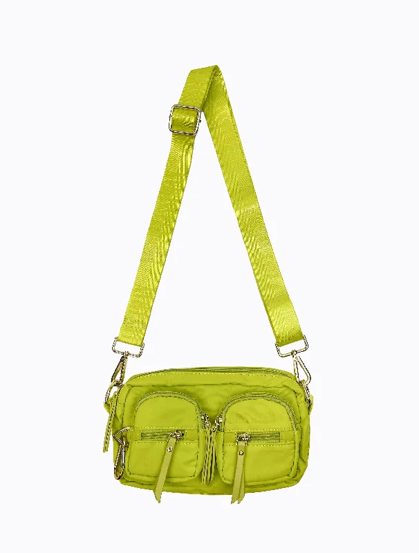 Tote bags with spacious interiors for storage -Bobby Bag - Chartreuse