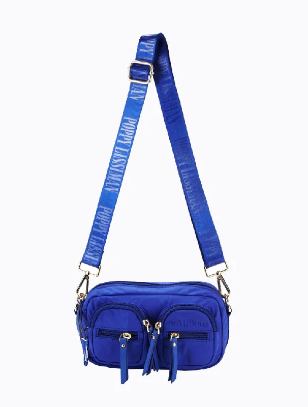 Tote bags with vegan leather for ethics -Bobby Bag - Electric Blue