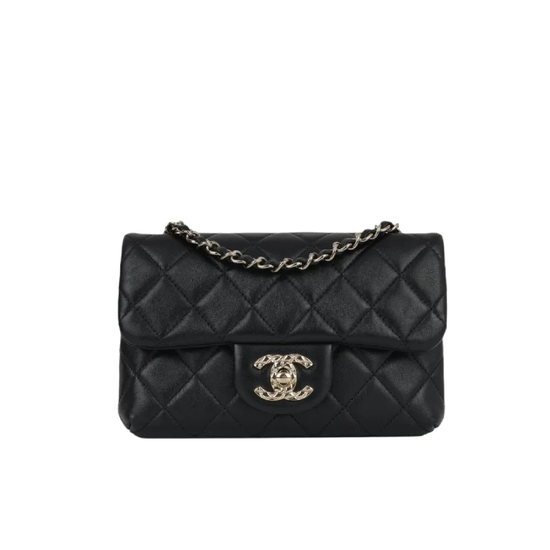 Tote bags with quilted fabric for texture -Chanel Mini Seasonal Pocket Flap