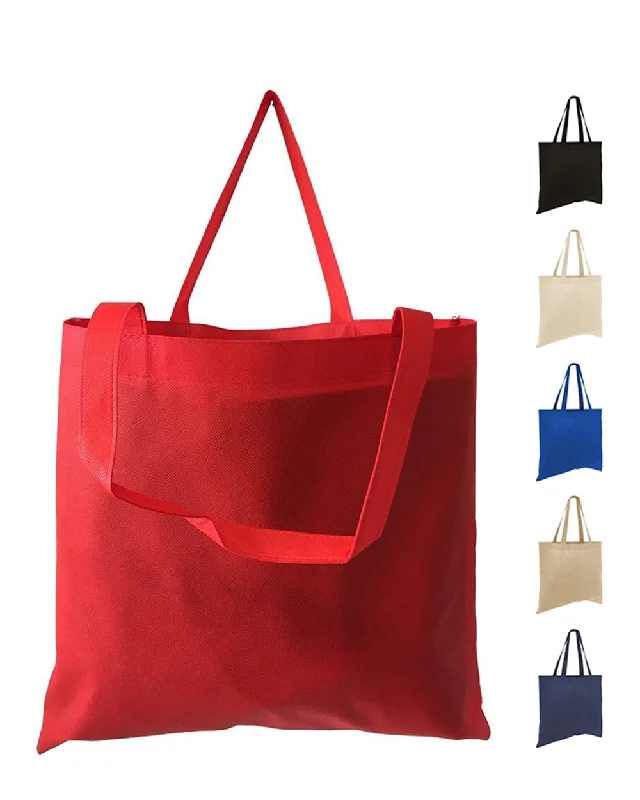 Tote bags with geometric patterns for modernity -Large Tote Bags / Budget Convention Tote Bag - NTB20