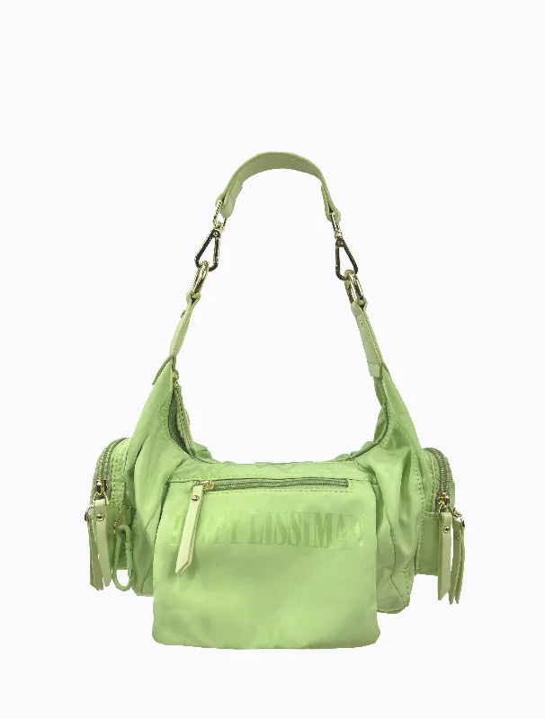 Tote bags with colorful straps for flair -DB Bebishi - Mint