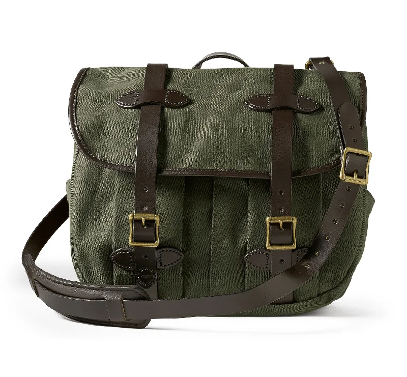 Tote bags with monogram designs for personalization -Filson - Medium Rugged Twill Field Bag