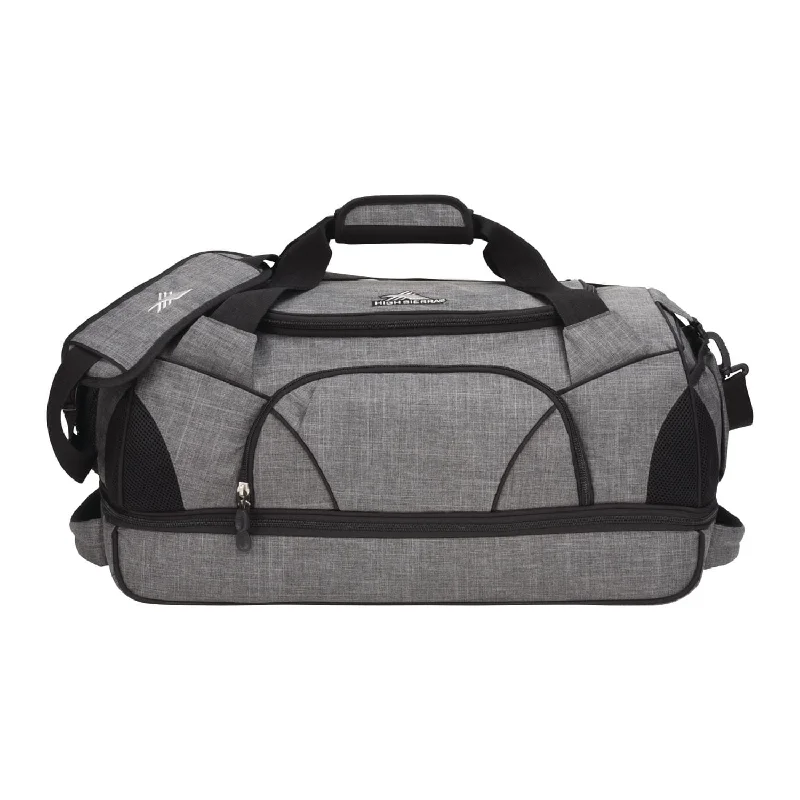 Tote bags with structured shapes for class -High Sierra - 24" Crunk Cross Sport Duffel Bag