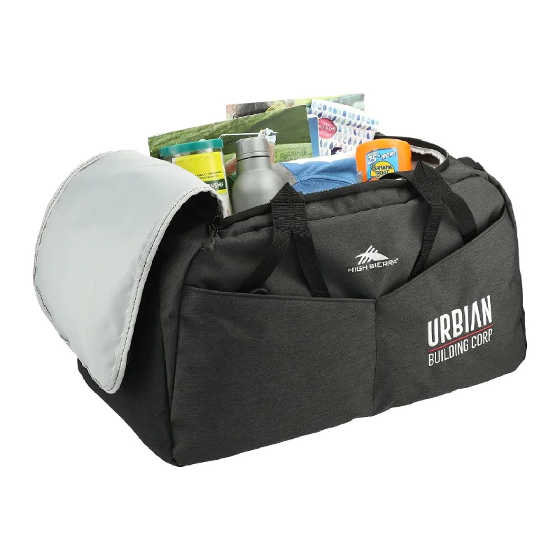 Insulated tote bags for keeping food fresh -High Sierra - Forester RPET 22" Duffel