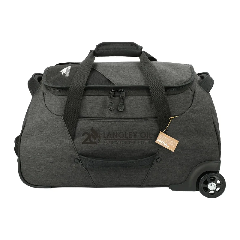 Small tote bags perfect for quick errands -High Sierra - Forester RPET 22" Wheeled Duffel