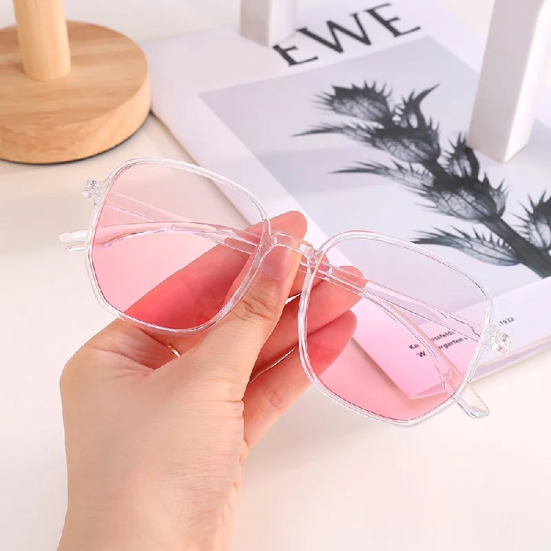 Handle bags with top handles and removable straps for versatile styling options-Pink Blush Glasses