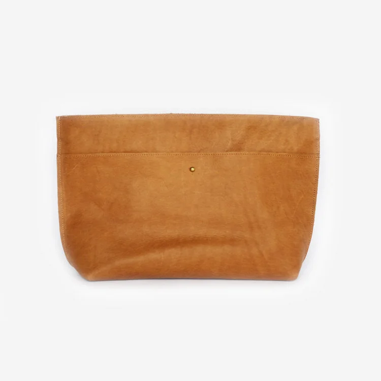 Tote bags with structured shapes for class -Lona Clutch