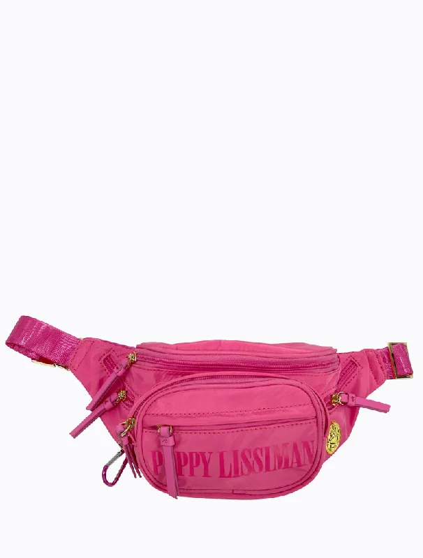 Tote bags with wide openings for access -Malibu Waistbag - Hot Pink