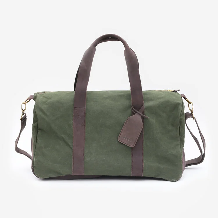 Tote bags with rustic leather for charm -Mara Duffle Bag