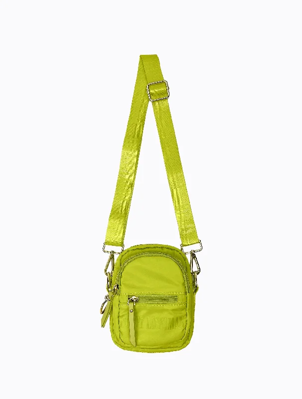 Reversible tote bags offering two stylish looks -Nifty Camera Bag - Chartreuse