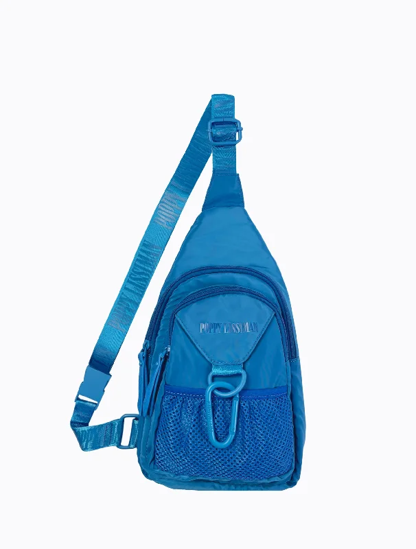 Tote bags with reinforced bottoms for durability -Otto Crossbody Bag - Cerulean Blue