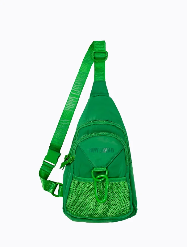 Tote bags with floral prints for spring vibes -Otto Crossbody Bag - Grass Green