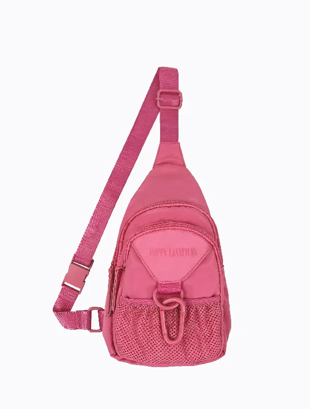 Tote bags with holiday themes for festivities -Otto Crossbody Bag - Hot Pink