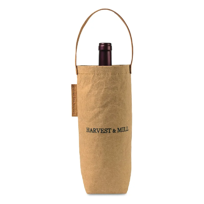 Tote bags with rugged canvas for outdoors -Out of the Woods - Connoisseur Wine Tote