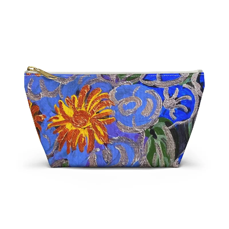 Tote bags with spacious interiors for storage -Perfect Pouch "Morning Glories"