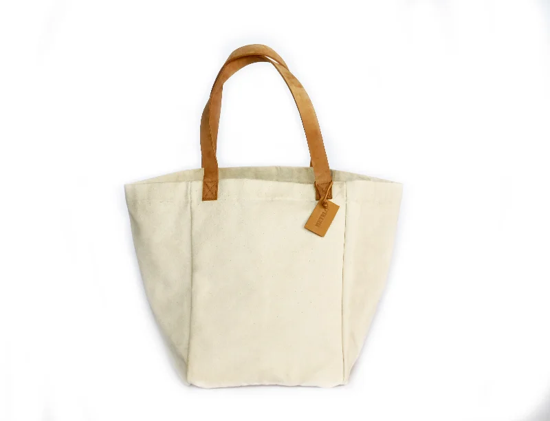 Cotton tote bags for casual weekend outings -Ruma Canvas Carryall