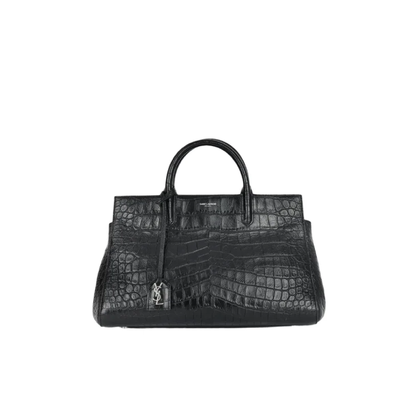 Tote bags with sturdy stitching for reliability -Saint Laurent Rive Gauche Cabas