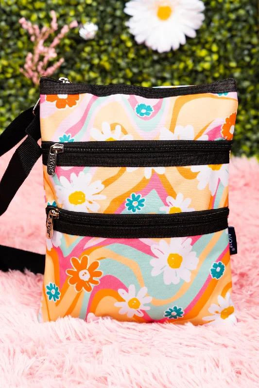 Foldable tote bags for compact storage convenience -Sunshine Day Crossbody Bag