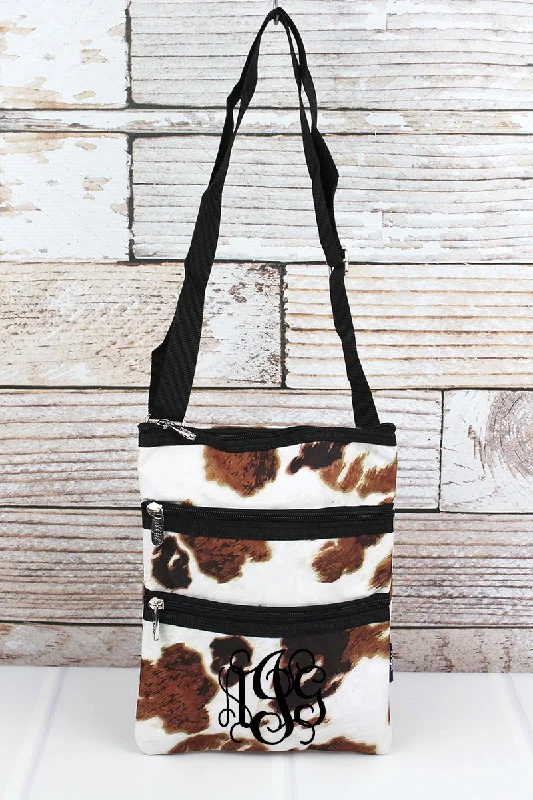 Tote bags with chevron designs for trend -Till The Cows Come Home Crossbody Bag