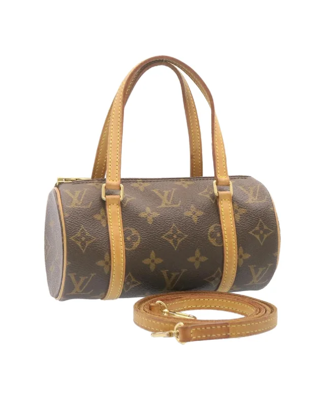 Handle bags with custom logo designs for a unique and branded accessory-Monogram Papillon 19 Hand Bag by Louis Vuitton