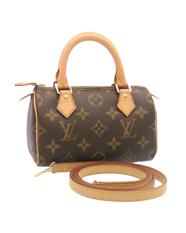 Best handle bags with roomy interiors for carrying all your essentials in style-Monogram Mini Speedy Hand Bag