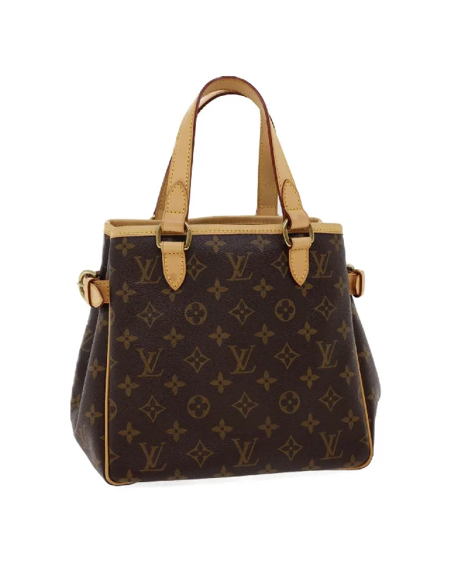 Handle bags with contemporary metal accents for a sleek and polished finish-Monogram Batignolles Hand Bag by Louis Vuitton