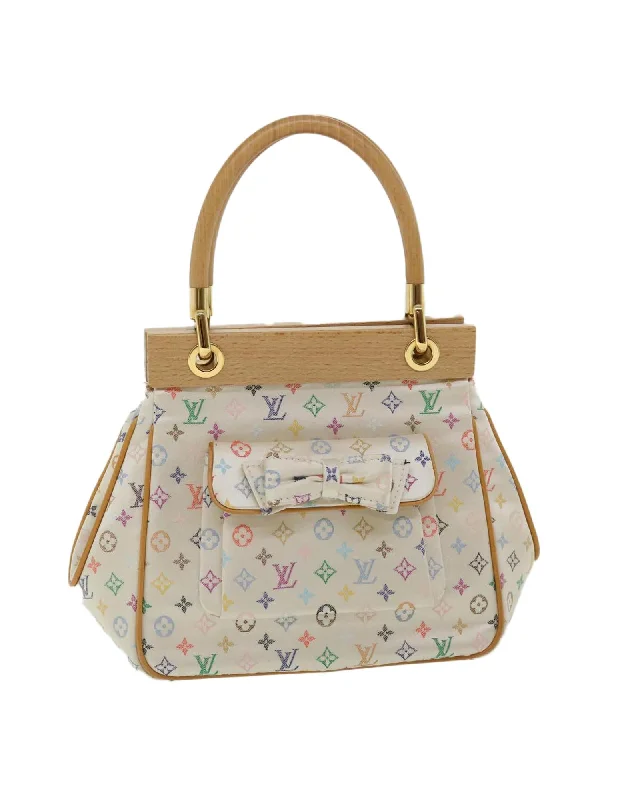 Trendy handle bags with bold colors for a fashionable and eye-catching design-Monogram Multicolor Abelia Hand Bag