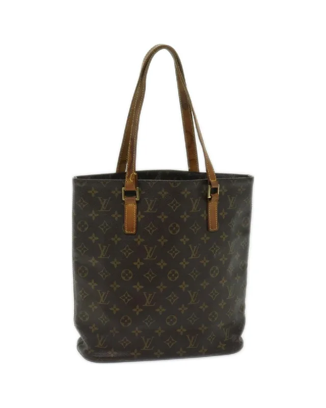 Handle bags with gold-tone accents for a luxurious and eye-catching appearance-Monogram Tote Bag with Striking Design